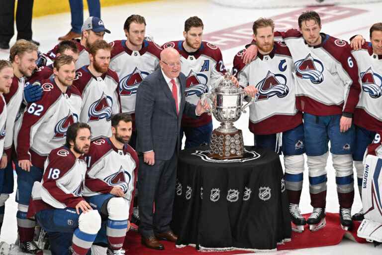 The Avalanche are slowly preparing for the Stanley Cup final