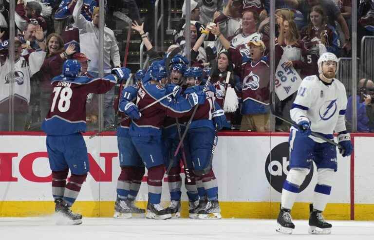 The Avalanche wash the Lightning 7-0