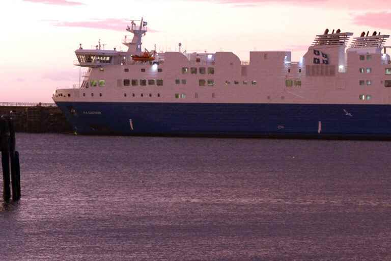 The F.-A.-Gauthier again at a standstill |  The Matane–Côte-Nord ferry paralyzed