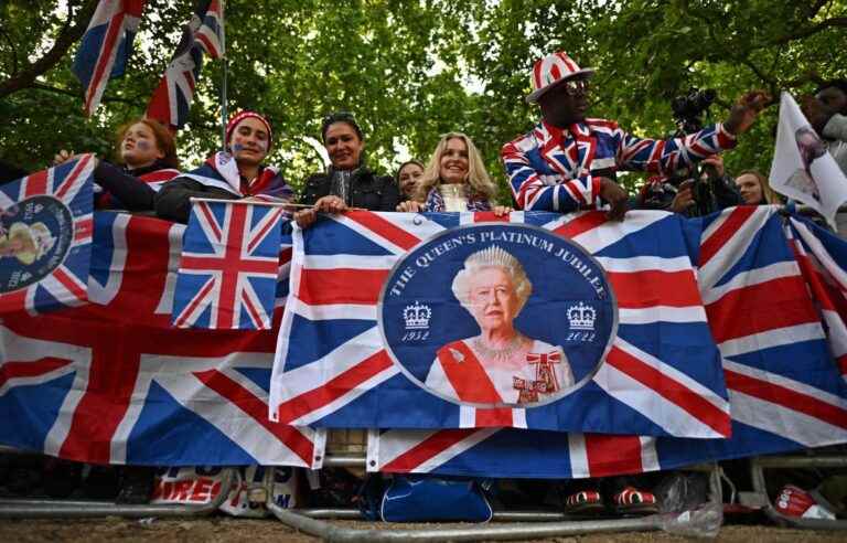 The Queen celebrates her 70th anniversary of reign in London