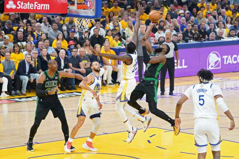 The Warriors take the lead over the Celtics in the final