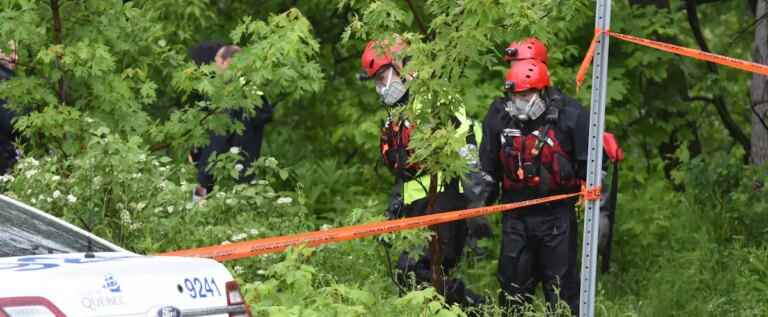 The body of a woman found in the Saint-Charles river in Quebec