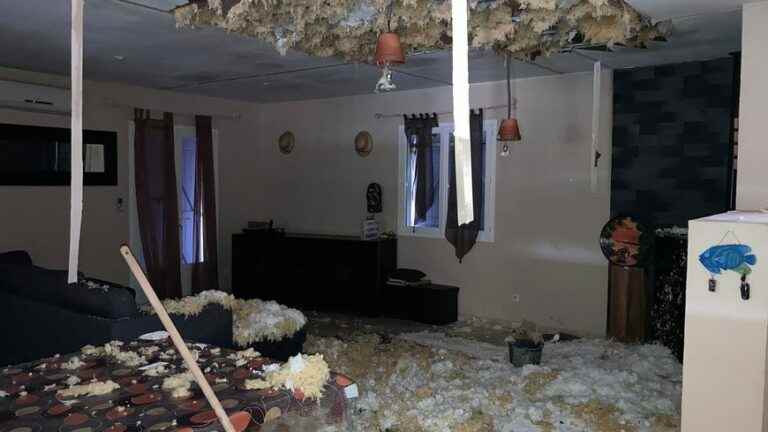 “The ceiling collapsed”, at Frêche in the Landes the hailstorm caused great damage