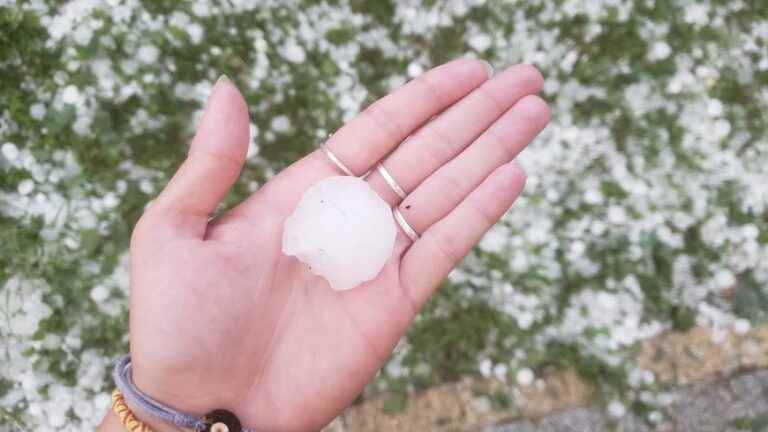 The impressive images of the hailstorm in Béarn and Bigorre