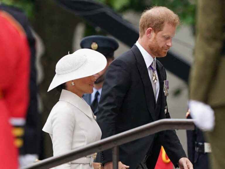 The photos of Meghan Markle and Prince Harry at the Jubilee of Elizabeth II that scandalize the planet!