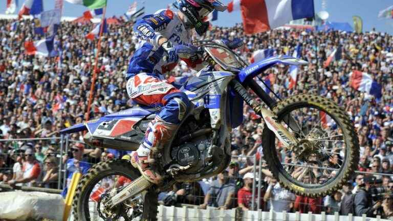 Thousands of fans came for the motocross world cup in Ernée