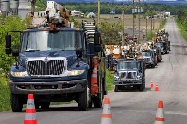 Thunderstorms and high winds |  The storm of May 21 will have cost 70 million to Hydro-Québec