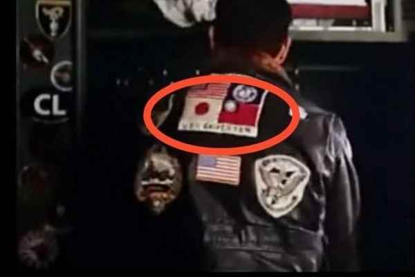 Top Gun |  An inconvenient flag on Maverick’s coat