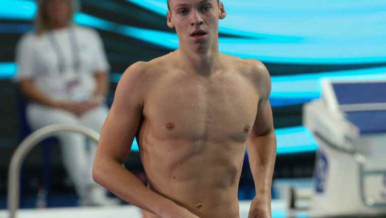 Toulousain Léon Marchand in the running for a 3rd medal at the swimming worlds