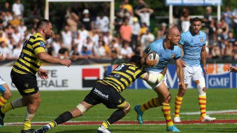 USAP remains in the Top 14 after its victory at Mont-de-Marsan (16-41)