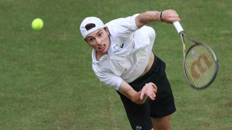 Ugo Humbert makes a successful entry into Wimbledon