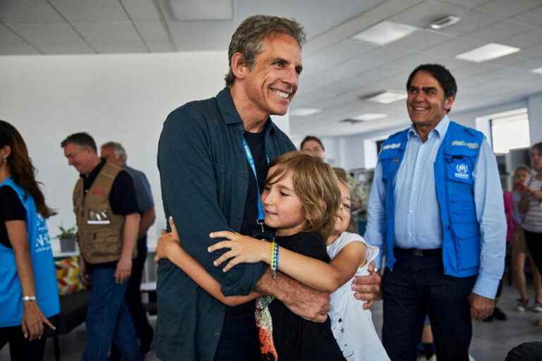 Ukraine |  Ben Stiller touched by the testimonies heard