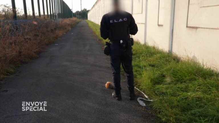 VIDEO.  Alcohol, telephones, knives … at Villepinte prison, parcels thrown from the outside are collected by the dozens