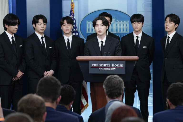 Visiting the White House |  BTS denounces racism