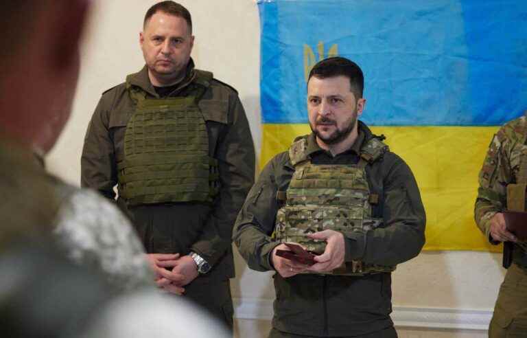 Volodymyr Zelensky traveled to southern Ukraine, a chance trip since the start of the conflict