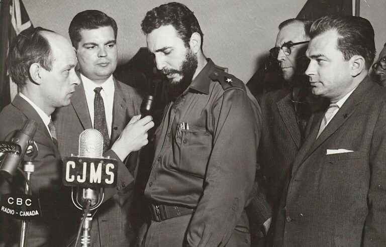 When René Lévesque was enthusiastic about Fidel Castro