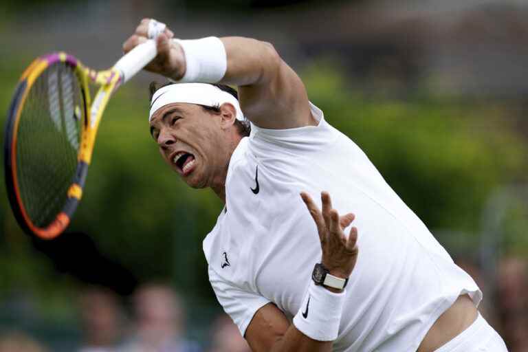 Wimbledon |  Rafael Nadal no longer feels pain in his foot