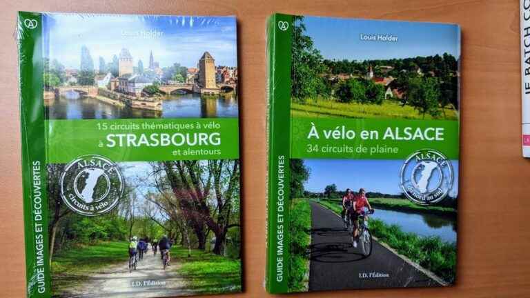 Win two books by Louis Holder on cycling in Alsace