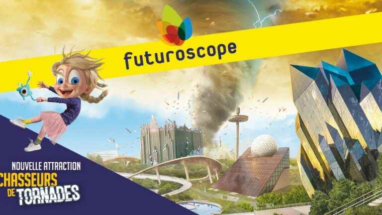 Your 2 places to test the new Futuroscope attraction, Saturday June 25: Tornado hunters