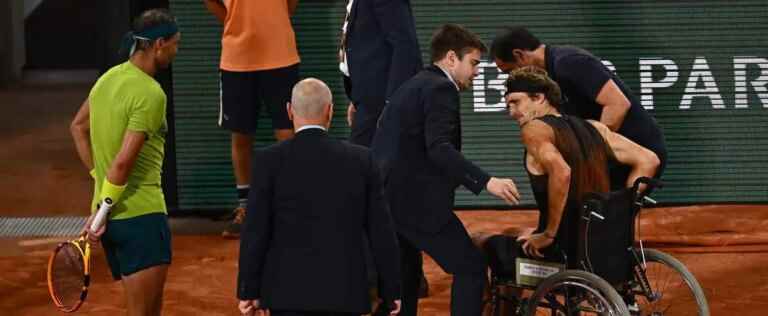 Zverev suffers from a ‘very serious’ injury