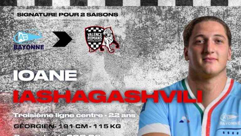 a Georgian third line from Bayonne signs with the VRDR for two seasons