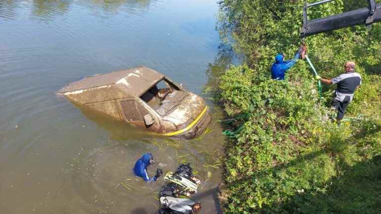 a van recovered from the Allan, two years after the disappearance of its driver