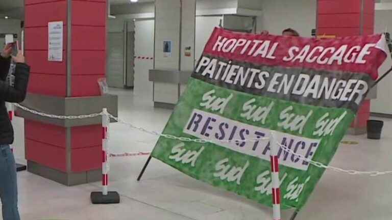 caregivers are mobilizing throughout France for their salaries and to save the public hospital