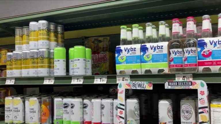 concern over the sale of “hard seltzer”, alcoholic sparkling waters