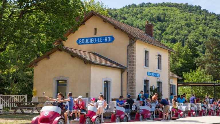 discover the Vélorail of the Gorges du Doux in Boucieu-le-Roi