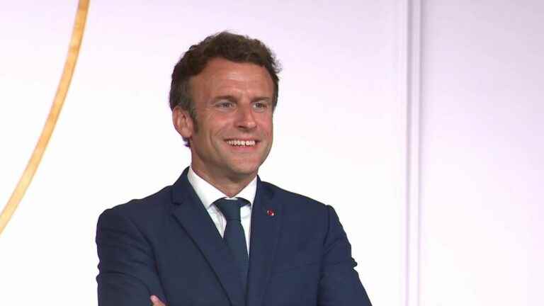 for his first interview, Emmanuel Macron discusses sensitive topics