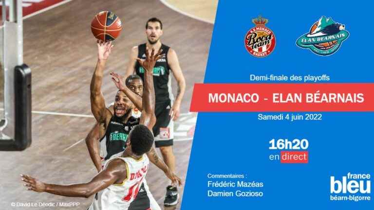 live match 2 of the Élan Béarnais semi-final in Monaco in full