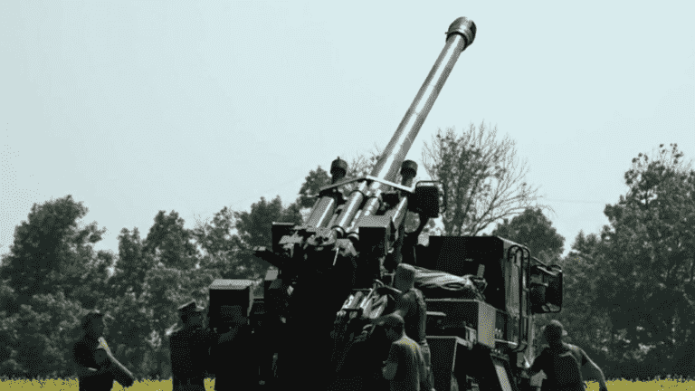 report closer to the Ukrainian artillerymen who use the French Caesar guns