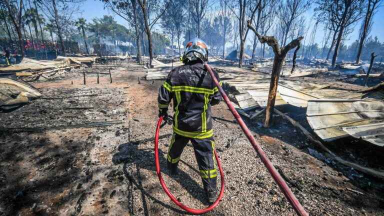 several fires between Alès and Nîmes mobilize the emergency services, nearly a hundred hectares burned