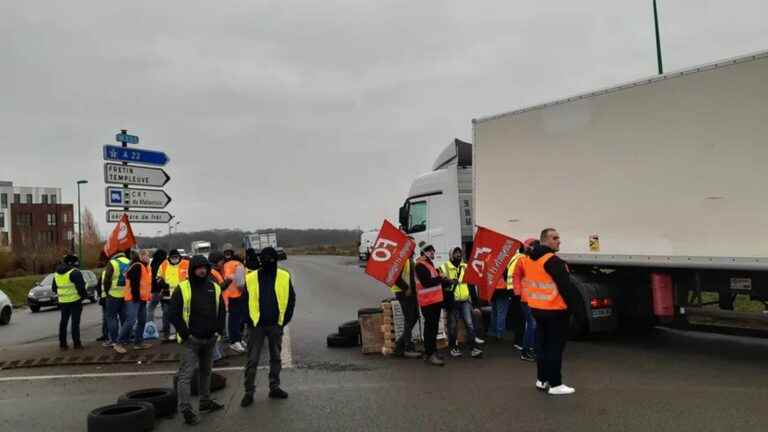 several industrial zones blocked, the point in the regions on the mobilization