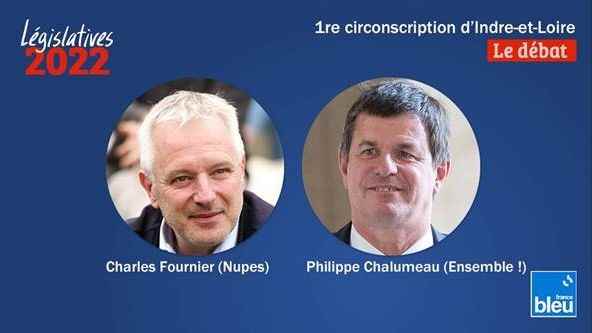 tense debate in the 1st constituency of Indre-et-Loire between Chalumeau and Fournier