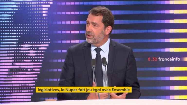 the “8h30 franceinfo” by Christophe Castaner