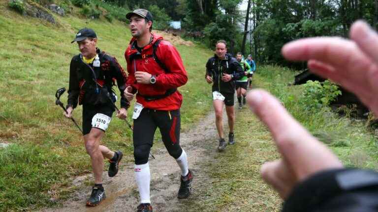 the 90km from Mont-Blanc to Chamonix canceled due to stormy forecasts