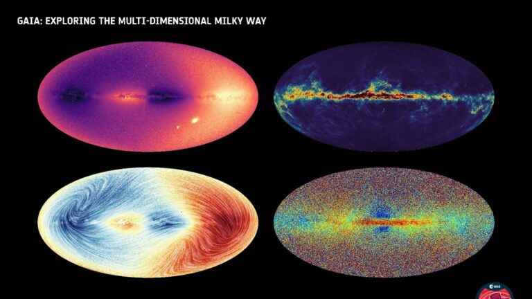 the Gaia satellite unveils the most precise mapping of the Milky Way ever produced