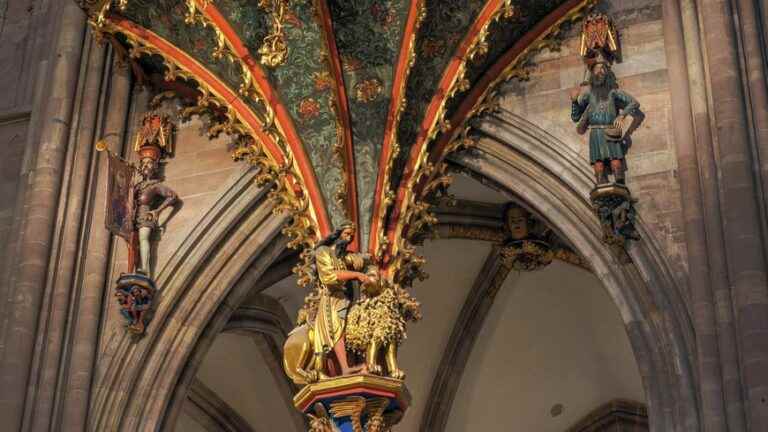 the Rohràffe of Strasbourg Cathedral