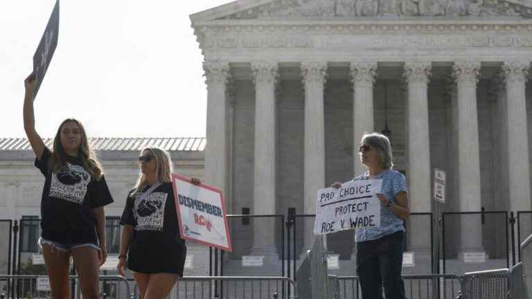 the Supreme Court revokes the constitutional right to abortion, leaving each state free to prohibit it