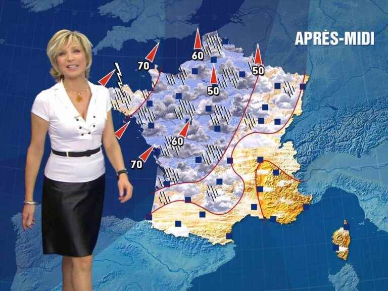 the iconic weather presenter is making a comeback on TF1