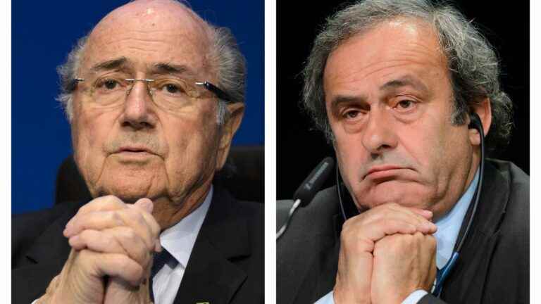 one year and eight months suspended prison sentence required against the two former world football leaders