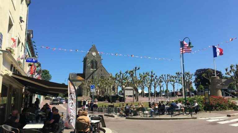 the merchants of Sainte-Mère-Eglise are preparing for the reunion with the public