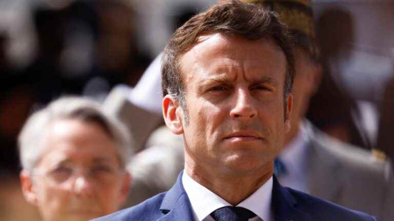 the oppositions judge the speech of Emmanuel Macron