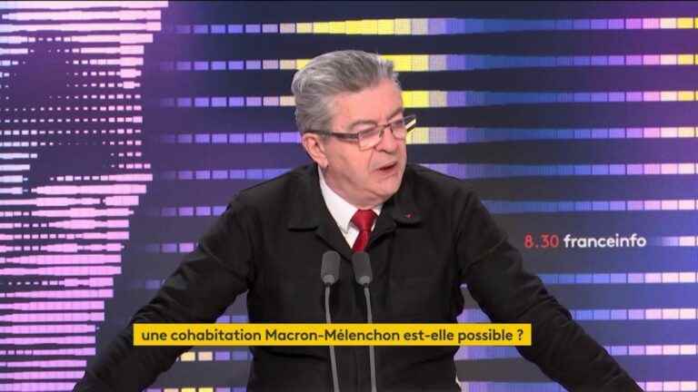 the program of the presidential majority “is a clafoutis of empty sentences”, according to Jean-Luc Mélenchon