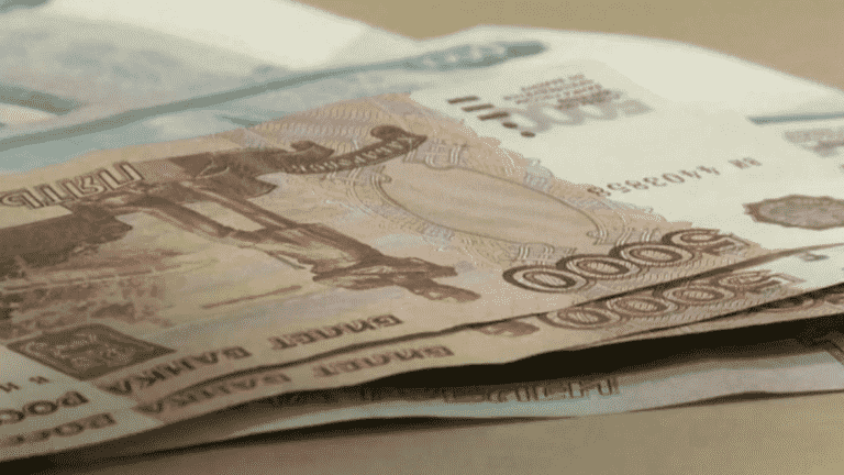 the ruble at its highest for seven years