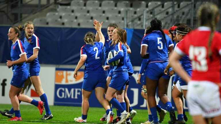 the women’s XV of France convenes an enlarged group of 38 players to prepare for the 2022 World Cup