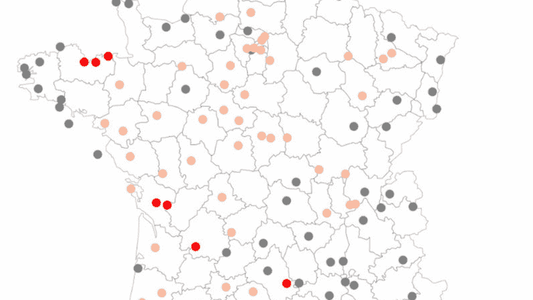 view the cities where monthly temperature records have been broken