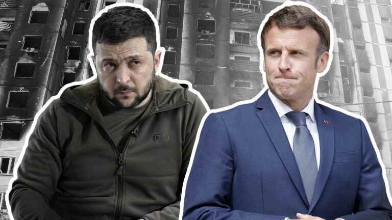 we explain to you why there is water in the gas between Emmanuel Macron and Volodymyr Zelensky