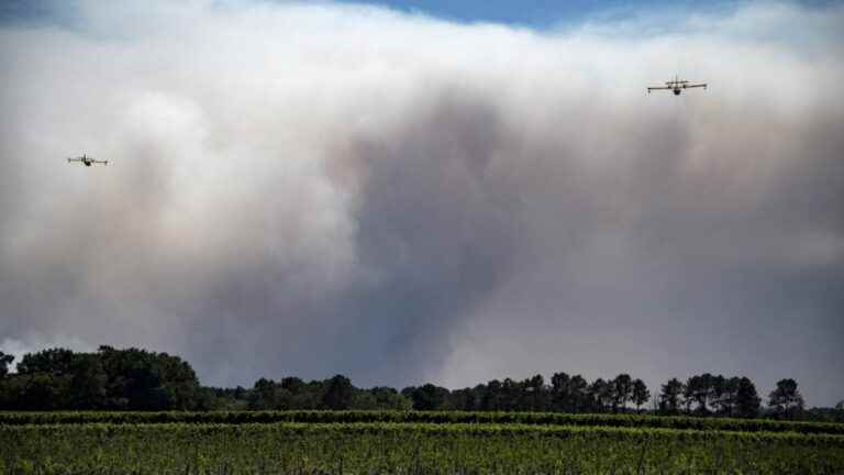 1,500 people evacuated in the municipalities around Landiras, according to the mayor